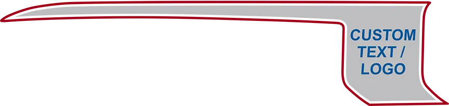 2020-2026 Gladiator JT Bed Side Hockey Stripe Graphics v1 graphic design style 05 image.